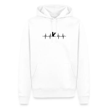 Posaunist Posaune Trompetenspieler Trompete - Männer Premium Bio Hoodie - Weiß - Vorne - Nico (187cm)