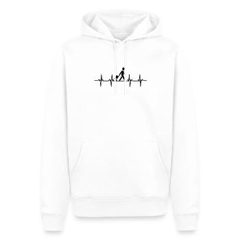 travel traveler traveler vacation vacationer vacation - Men’s Premium Organic Hoodie - white - Front - Nico (187cm)