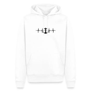 Ship Boat Boats Yachts Captain Ships - Men’s Premium Organic Hoodie - white - Front - Nico (187cm)
