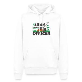 Garden Plants Gardener Lawn Mowing Leaf Blowers - Men’s Premium Organic Hoodie - white - Front - Nico (187cm)