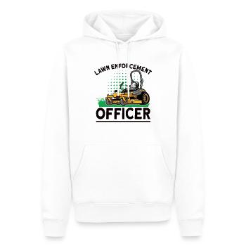 Garden Plants Gardener Lawn Mowing Leaf Blowers - Men’s Premium Organic Hoodie - white - Front - Nico (187cm)