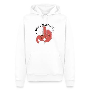 Sleeve gastrectomy Sleeve gastrectomy - Men’s Premium Organic Hoodie - white - Front - Nico (187cm)