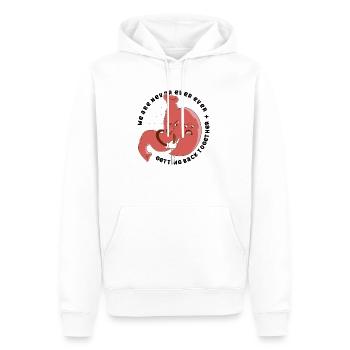 Sleeve gastrectomy Sleeve gastrectomy - Men’s Premium Organic Hoodie - white - Front - Nico (187cm)