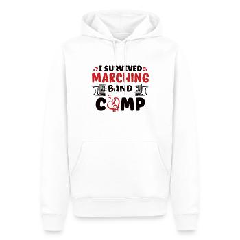 Marching Band Clarinetist School Probenmusik - Männer Premium Bio Hoodie - Weiß - Vorne - Nico (187cm)