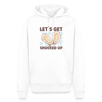 Auster-liebhaber Lustige Auster Auster Shucker - Männer Premium Bio Hoodie - Weiß - Vorne - Nico (187cm)