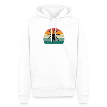 Spinnen Spinnennetz Netz arachnide Beine 8 Spinne - Männer Premium Bio Hoodie - Weiß - Vorne - Nico (187cm)