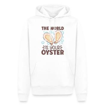 Auster-liebhaber Lustige Auster Auster Shucker - Männer Premium Bio Hoodie - Weiß - Vorne - Nico (187cm)