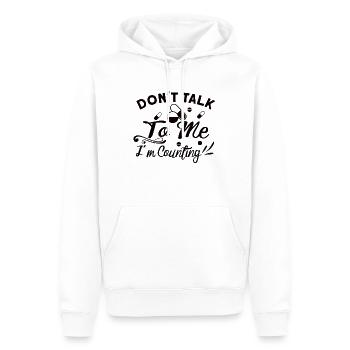 Drôle de pharmacien-pharmacie-technicien-pharmacie - Sweat à capuche Premium bio Homme - blanc - Devant - Nico (187cm)