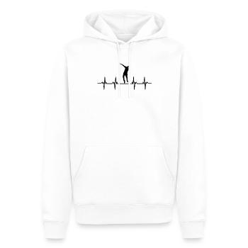 dancer dancer dance move movement couple dance - Men’s Premium Organic Hoodie - white - Front - Nico (187cm)