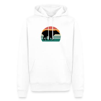tapire tapirre elefanten elefant rüssel tapir - Männer Premium Bio Hoodie - Weiß - Vorne - Nico (187cm)