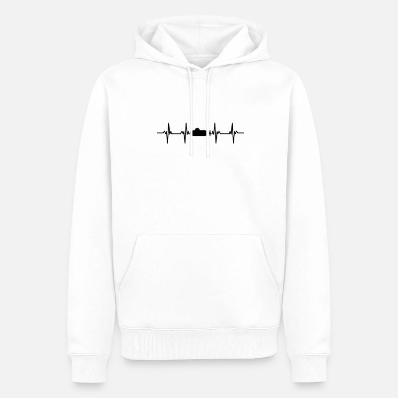 Sous-marin Submariner - Sweat à capuche Premium bio Homme - blanc