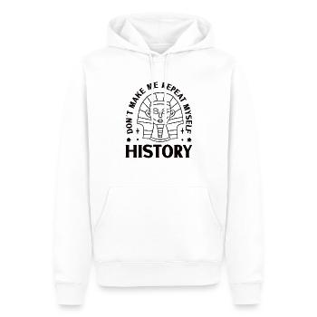 Férus d'histoire Férus d'histoire - Sweat à capuche Premium bio Homme - blanc - Devant - Nico (187cm)