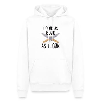 Chef Cook Kitchen Restaurant Knives Cookout - Männer Premium Bio Hoodie - Weiß - Vorne - Nico (187cm)