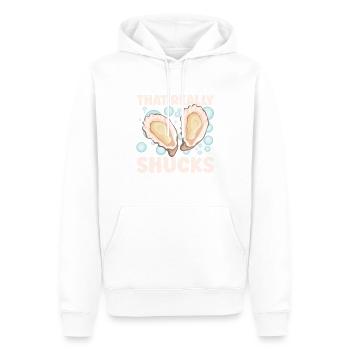 Auster-liebhaber Lustige Auster Auster Shucker - Männer Premium Bio Hoodie - Weiß - Vorne - Nico (187cm)