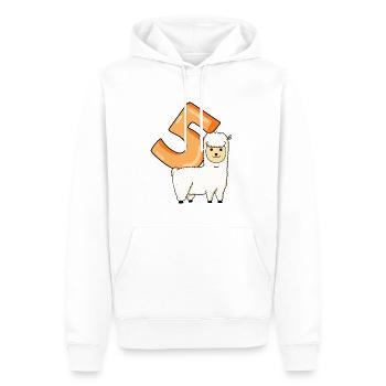 5 Jahre alt - 5. Geburtstag mit Tier Motiv - Männer Premium Bio Hoodie - Weiß - Vorne - Nico (187cm)
