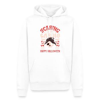 Lustiger Sensenmann-liebhaber Halloween Horror - Männer Premium Bio Hoodie - Weiß - Vorne - Nico (187cm)