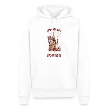 Lustiger Sensenmann-liebhaber Halloween Horror - Männer Premium Bio Hoodie - Weiß - Vorne - Nico (187cm)