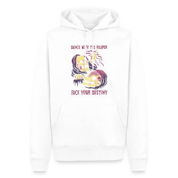 Lustiger Sensenmann-liebhaber Halloween Horror - Männer Premium Bio Hoodie - Weiß - Vorne - Nico (187cm)