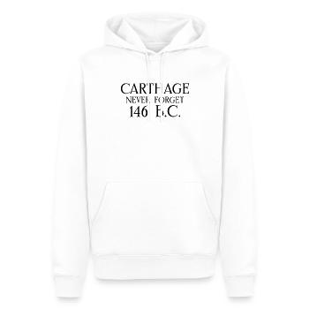 Karthago Punische Kriege Hannibal Barca Rom Gegen - Männer Premium Bio Hoodie - Weiß - Vorne - Nico (187cm)