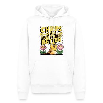 Haustier Kanarienvogel Besitzer Vogelliebhaber Und - Männer Premium Bio Hoodie - Weiß - Vorne - Nico (187cm)