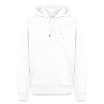 Rechtschreibbiener -champion -wortwettbewerb - Männer Premium Bio Hoodie - Weiß - Vorne - Nico (187cm)