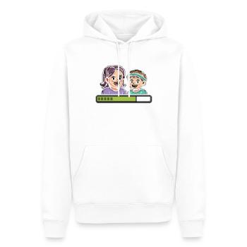 Gamer Mom Spielt Mit Der Kinderspiel-spiele Für - Männer Premium Bio Hoodie - Weiß - Vorne - Nico (187cm)