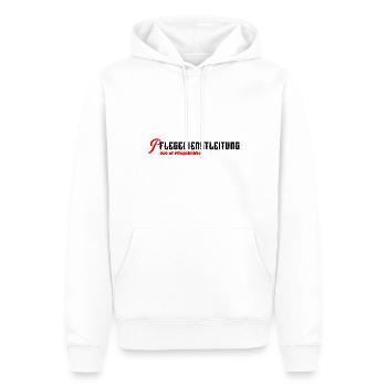 Pflegedienstleitung PDL CEO of Pflegekräfte - Männer Premium Bio Hoodie - Weiß - Vorne - Nico (187cm)