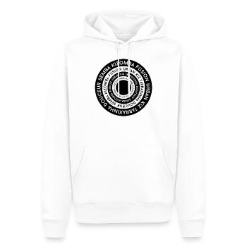 Semba Kizomba Fusion Urban Kiz Tarraxinha Douceur - Männer Premium Bio Hoodie - Weiß - Vorne - Nico (187cm)
