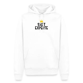 Skat Experte Kartenspiel - Kartenspiel - Skat - Ka - Männer Premium Bio Hoodie - Weiß - Vorne - Nico (187cm)