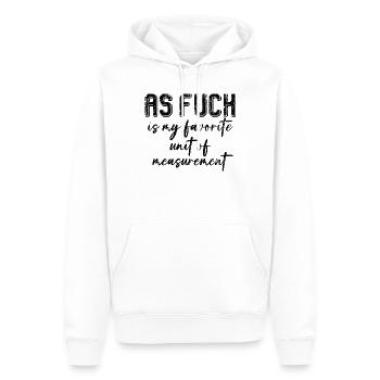 UnknownDesign - Men’s Premium Organic Hoodie - white - Front - Nico (187cm)