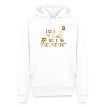 Cookies Kekse Gebäck - Männer Premium Bio Hoodie - Weiß - Vorne - Nico (187cm)