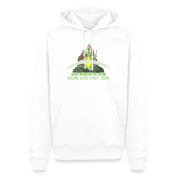 Schildkörten Wandergruppe Wander Bergsteiger - Männer Premium Bio Hoodie - Weiß - Vorne - Nico (187cm)