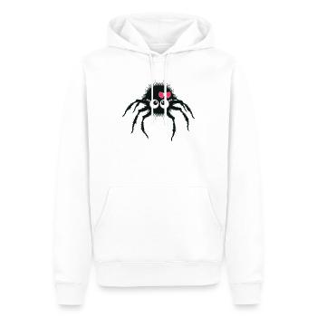 motiv_cuteS - Männer Premium Bio Hoodie - Weiß - Vorne - Nico (187cm)