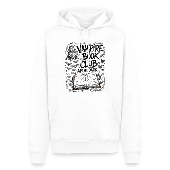Vampire Book Club – After Dark - Männer Premium Bio Hoodie - Weiß - Vorne - Nico (187cm)