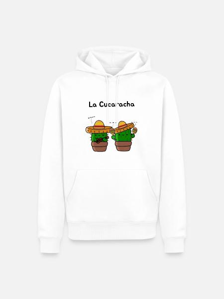 La Cucaracha - Men’s Premium Organic Hoodie - white