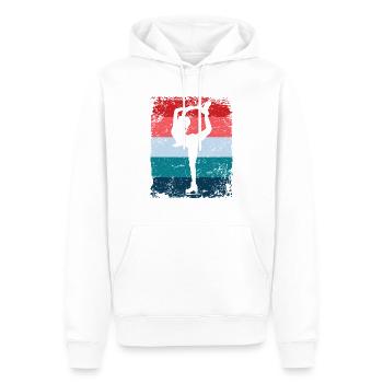 Figure Skating Figure Skating Skating - Men’s Premium Organic Hoodie - white - Front - Nico (187cm)