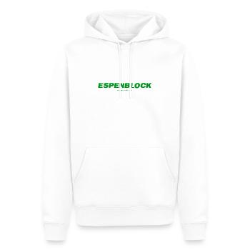 Sankt Gallen Espenblock - Männer Premium Bio Hoodie - Weiß - Vorne - Nico (187cm)