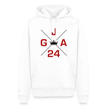 Jga 2024 Junggesellenabschied - Männer Premium Bio Hoodie - Weiß - Vorne - Nico (187cm)