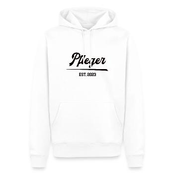 Pfleger seit 2023 Pflege Gesundheit Krankenpflege - Männer Premium Bio Hoodie - Weiß - Vorne - Nico (187cm)