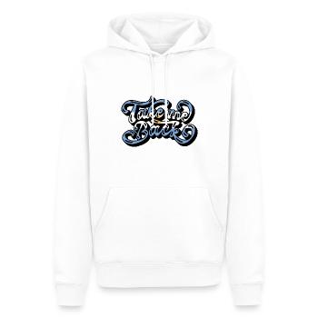 Argentinien Fahne Südamerika Argentinische Flagge - Männer Premium Bio Hoodie - Weiß - Vorne - Nico (187cm)
