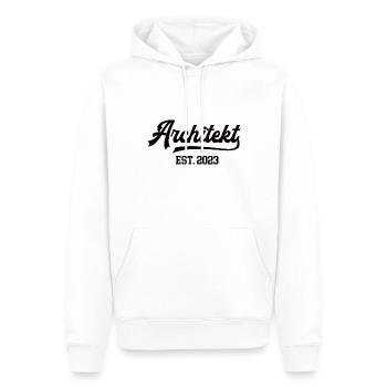 Architekt 2023 Architektur Studium Student MA - Männer Premium Bio Hoodie - Weiß - Vorne - Nico (187cm)