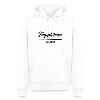 Truppführer 2023 Feuerwehrmann FFW Feuerwehr Mann - Männer Premium Bio Hoodie - Weiß - Vorne - Nico (187cm)