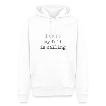 Wing Foil Wingsurfing Foil Wing - Männer Premium Bio Hoodie - Weiß - Vorne - Nico (187cm)