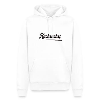 Küchenchef Koch Chefkoch Chef de cuisine - Männer Premium Bio Hoodie - Weiß - Vorne - Nico (187cm)