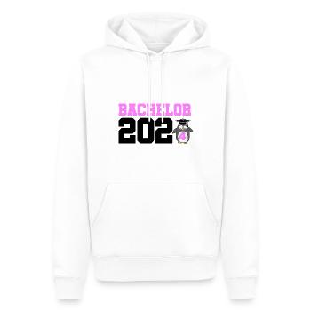 Bachelor 2024 Bachelorabschluss Absolvent Sponsion - Männer Premium Bio Hoodie - Weiß - Vorne - Nico (187cm)