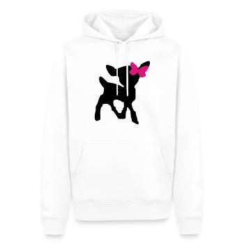 Sweet Dear [friswit.nl] - Männer Premium Bio Hoodie - Weiß - Vorne - Nico (187cm)