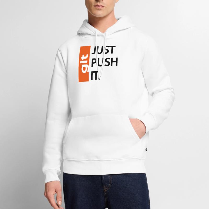 git pull Sweat à capuche Premium bio Homme