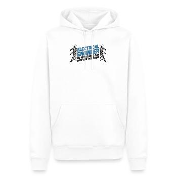 ELECTRICAL ENGINEER: Electrical Engineer Potential - Men’s Premium Organic Hoodie - white - Front - Nico (187cm)