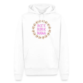 Beste Hunde Mama Hundehalterin Mami Hund Geschenk - Männer Premium Bio Hoodie - Weiß - Vorne - Nico (187cm)
