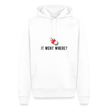Golfplatz zum Golfen Golf - Männer Premium Bio Hoodie - Weiß - Vorne - Nico (187cm)